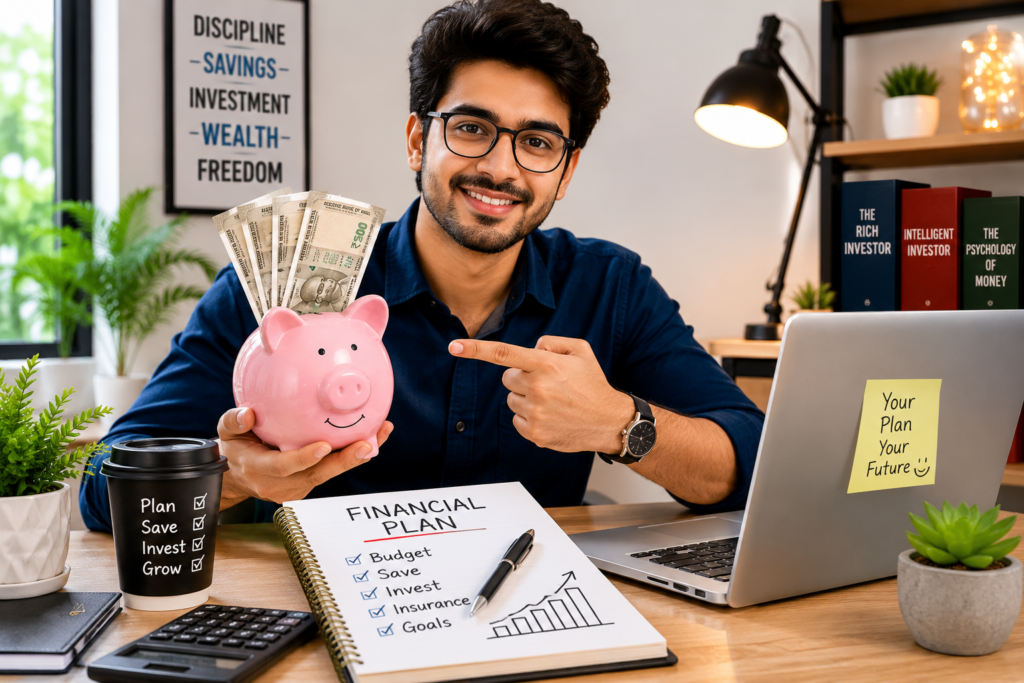Saving first ₹100000 roadmap for beginners in India